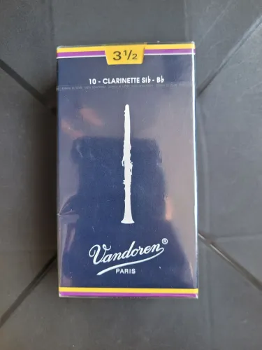 Palheta para clarinete Vandoren N° 3,5