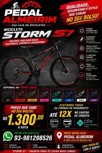 Bicicleta storm s1