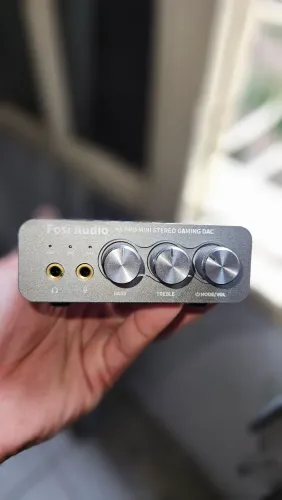 DAC de áudio Fosi k5 pro