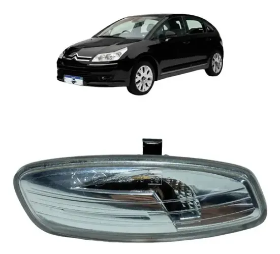 Pisca Retrovisor Direito Citroen C4 Hatch 2011 Uzad0 Creme