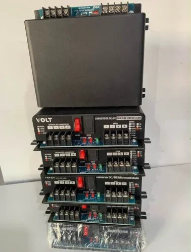 Conversor de tensão microcontrolado lote 6 unidades