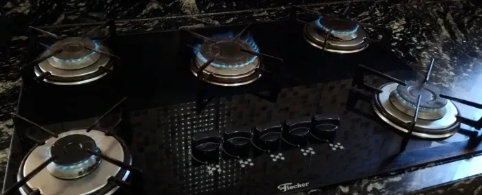 FOGÃO COOKTOP FISHER 05 BOCAS