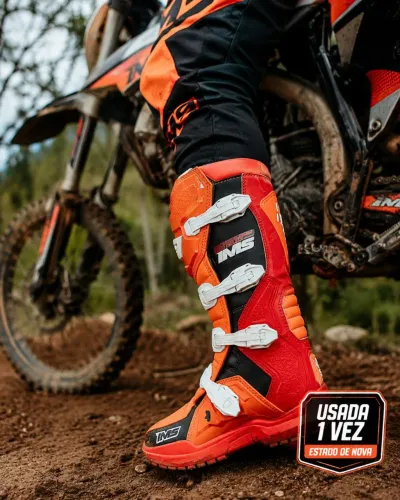 Vendo bota motocross robust ims injetada enduro tamanho BR 44