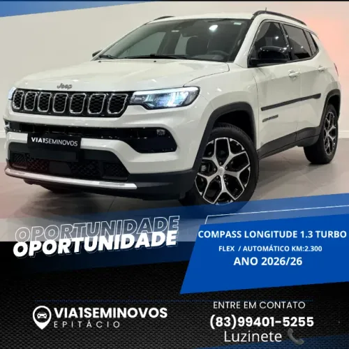 Jeep Compass Long. T270 1.3 TB 4X2 Flex AUT 2026