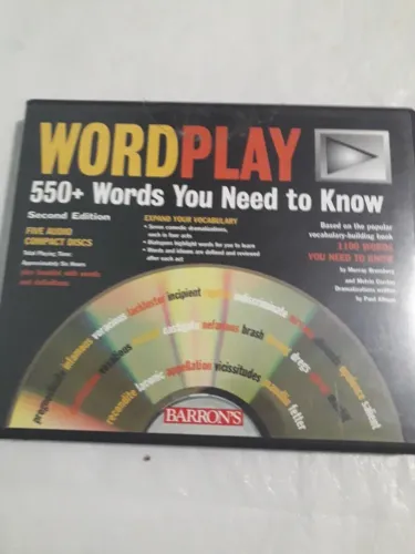 Wordplay 550 Words You Neede To Know 5-cds Bom Estado