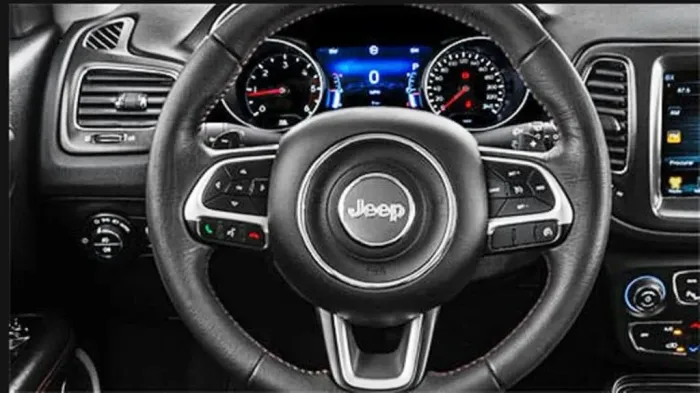 Volante Original Jeep Renagade Compass Fiat Toro Paddle-Shift Couro