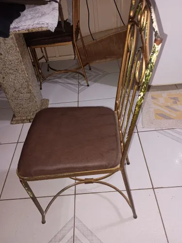 Cadeiras de ferro forjadas top raridade
