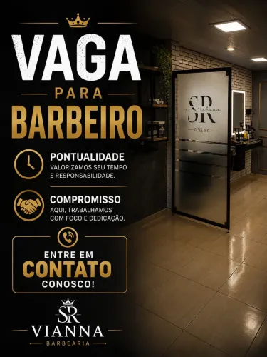 Vaga para barbeiro