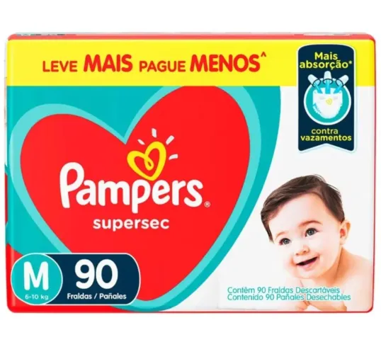 Fralda Pampers