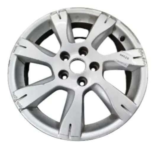Roda Aro 17 Renault Fluence 2012 Original 5x114 Detalhe Prata