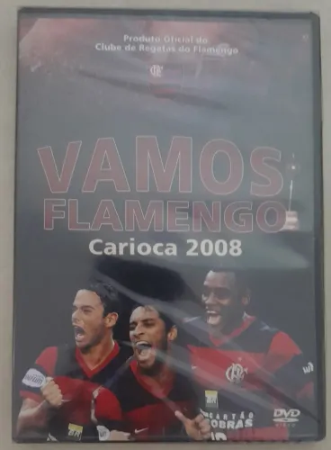 Dvd Vamos Flamengo Carioca 2008 Novo Lacrado