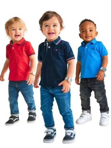 ATACADO - Camisa Polo Infantil