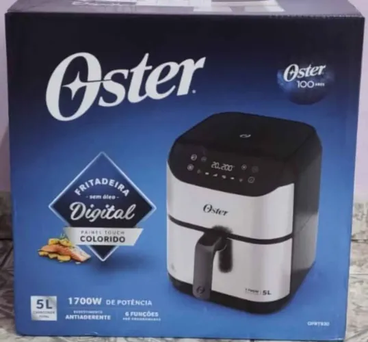 Air Fryer Fritadeira Digital Inox 5L