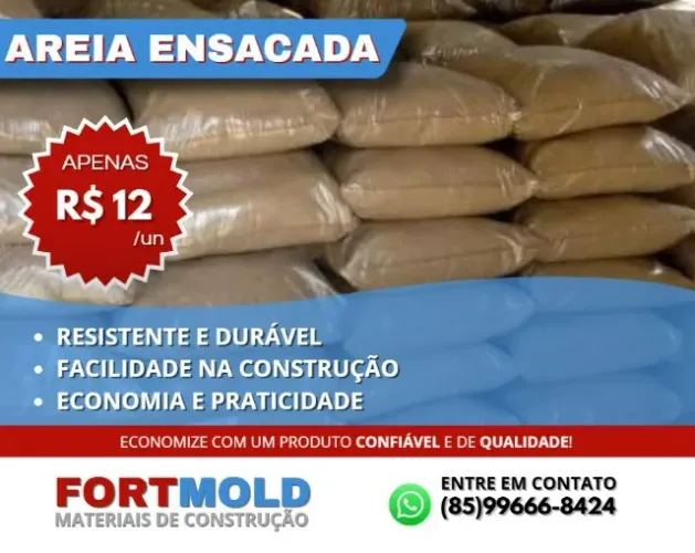 AREIA ENSACADA