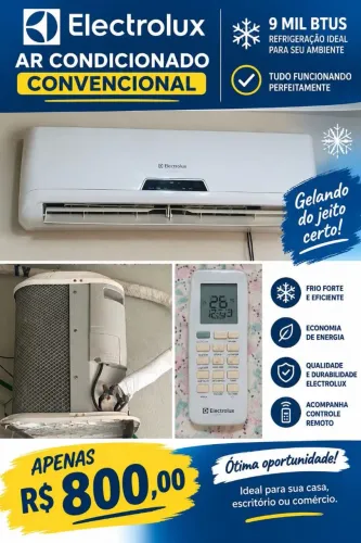 Ar Condicionado 9Mbtus