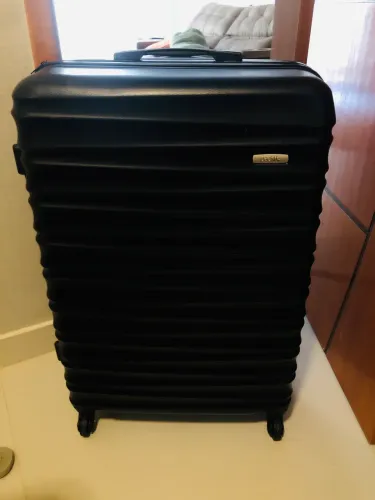 Mala de Viagem Pack It Média 24" Rígida 4 Rodas 360° - Usada Apenas 1 Viagem