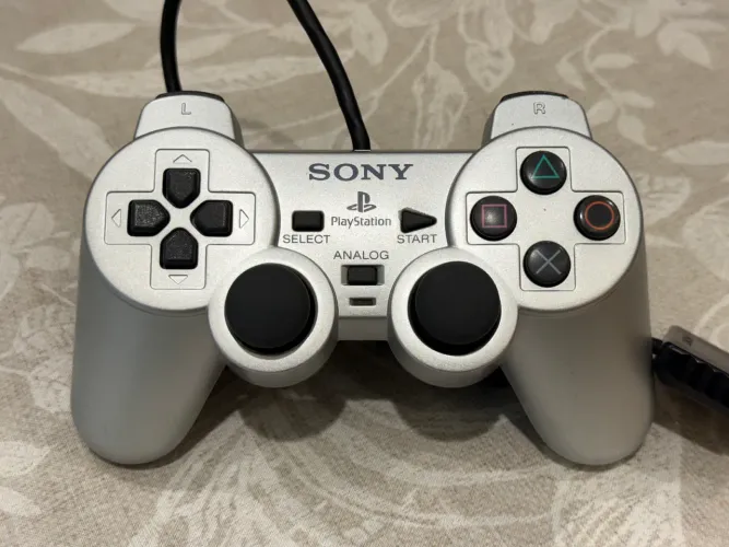 Controle Playstation 2 Silver Serie H
