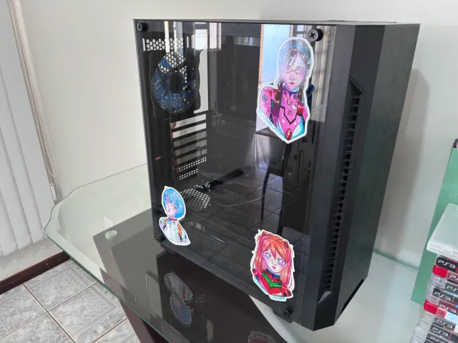 Gabinete Gamer Gamemax Fortress TG (Lateral em Vidro Temperado) - Muito Conservado