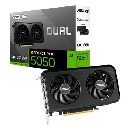 Placa de Vídeo Asus DUAL RTX 5050 OC 8G NVIDIA