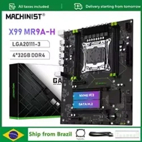 Kit xeon X99 - Machinist MR9A-H ATX + Xeon E5-2680 v4 (14 Núcleos/28 Threads)