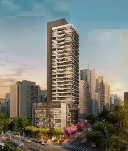 Apartamento Studio para venda possui 27 metros quadrados com 1 quarto em Pinheiros - São P
