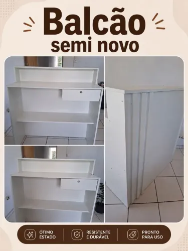 Balcão semi novo