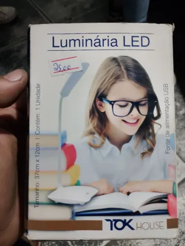 Luminária led  recarregável 