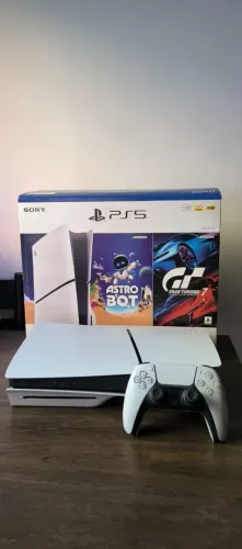 PLAYSTATION 5 SLIM 1TB - IMPECÁVEL + CAIXA