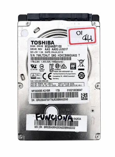 winchester hd TOSHIBA MQ04ABF100 ITB HD10