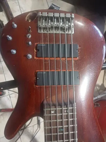 Baixo ibanez6 sd captador Mr.Bassense e circuito emg 45hz