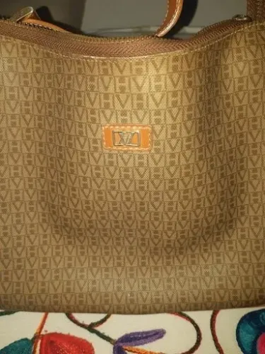 Bolsa Victor Hugo Original Transversal Canvas Jacquard + Dustbag