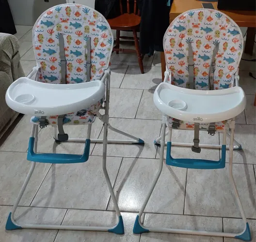 Cadeiras de alimentação para bebê novinhas!!!!