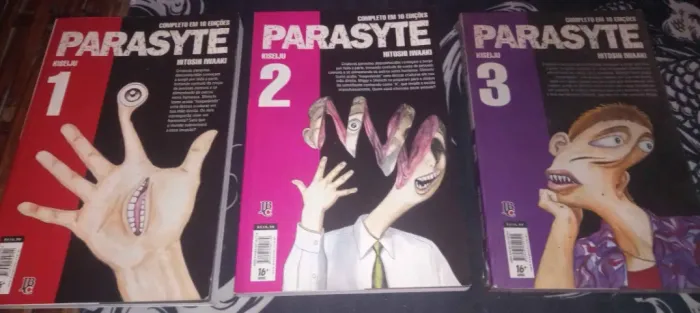 Mangá Parasyte 1 - 3 + K-on 1