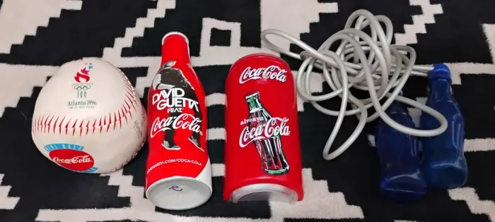 Lote - Colecionáveis Antigos Coca-Cola