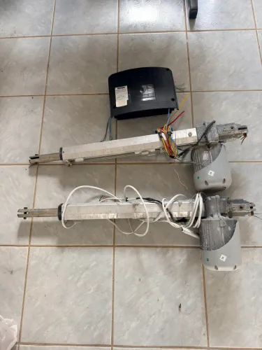 Kit Motor Portão Pivotante Duo Dupla 1/4 Garen