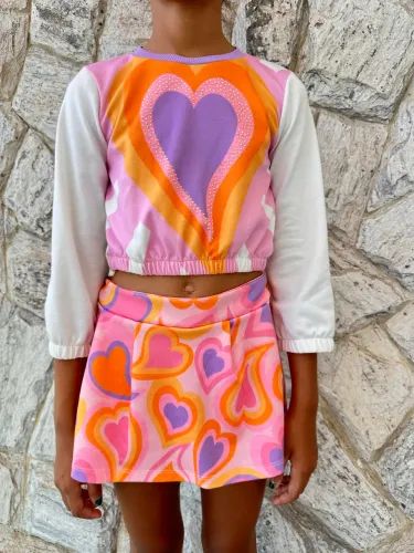 Conjunto Mon Sucré Menina 06 anos 