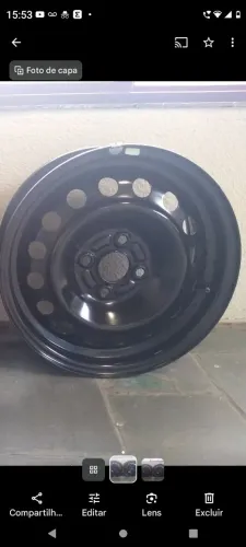 Roda Honda fit Honda city aro 15 Fumagalli de ferro 