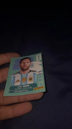 Figurinha do Lionel Messi