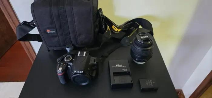 NIKON D3200 - CÂMERA DSLR SEMINOVA | 5mil cliques