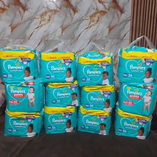 Fraldas Pampers tenho apenas as que aparece na foto