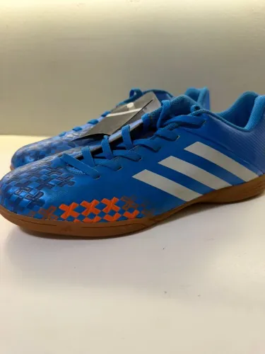 Chuteira Adidas Predator Azul Futsal - Tamanho 42 - Oportunidade!