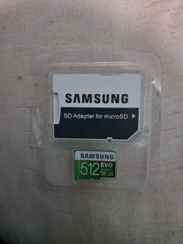 Cartão de Memória de 512 gb da Samsung 