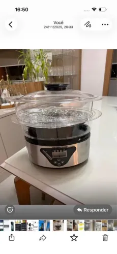 Panela elétrica a vapor