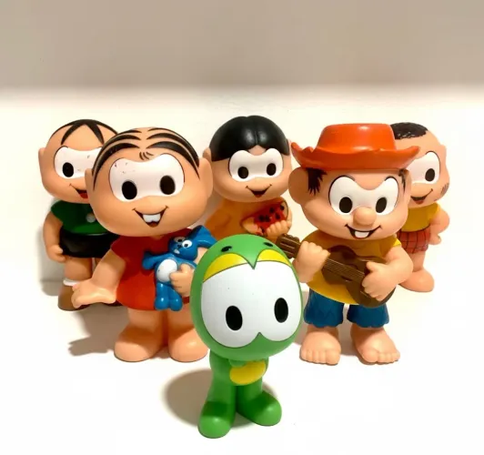Bonecos Abekas Turma da Mônica