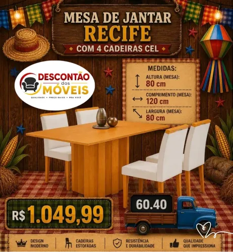 Mesa de Jantar Recife
