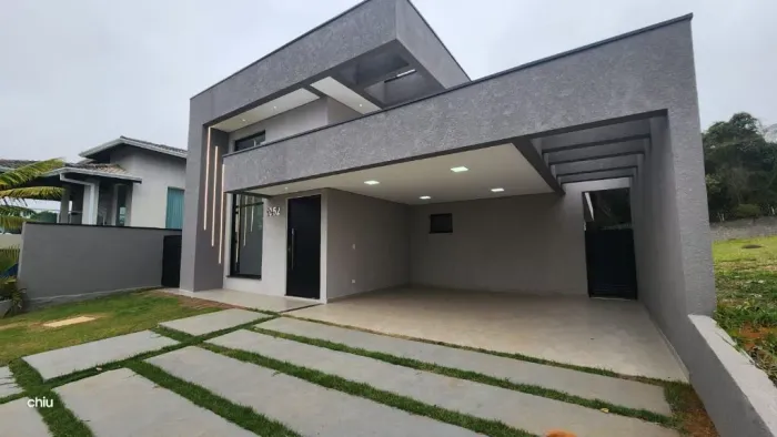 Condomínio Terras de Santa Adélia - Casa alto padrão com 3 suítes e piscina em Vargem Gran