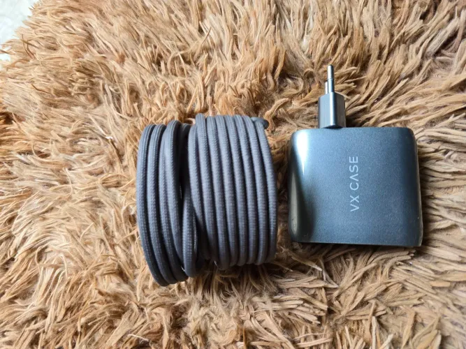 Carregador vx case 65 w Tipo C + cabo magnético