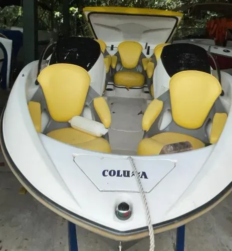 JET BOAT COLUNA MOTOR COM AVARIAS