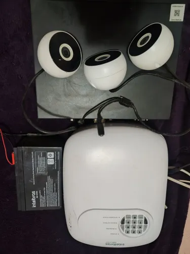 Kit Intelbras + 3 câmeras 