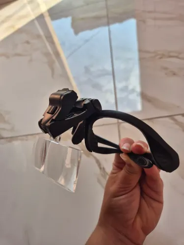 Óculos Lupa Profissional B-MAX com 5 Lentes e LED - Estado de Novo